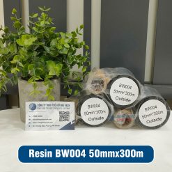 Mực in mã vạch Resin BW004 50mmx300m (1)