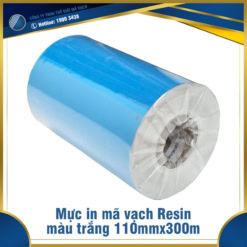 Mực in mã vạch Resin màu trắng 110mm chính hãng