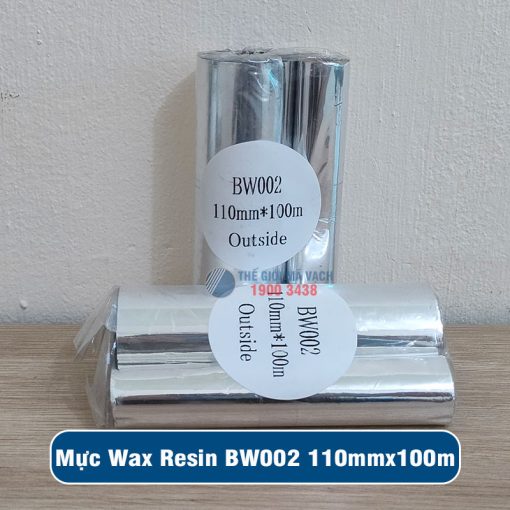 Mực in mã vạch Wax Resin BW002 110mmx100m (1)