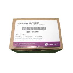 Mực in thẻ nhựa màu YMCKT Entrust 525100-004-S100 chính hãng