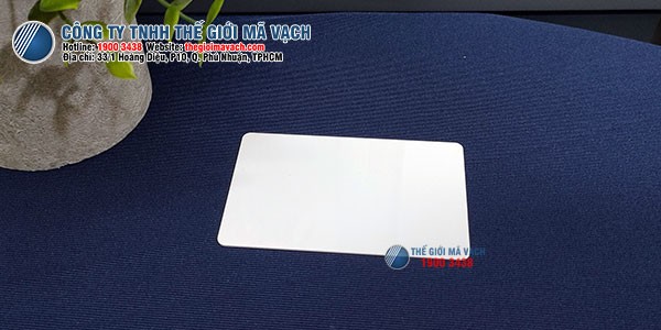 Phôi thẻ nhựa PVC trắng là gì?