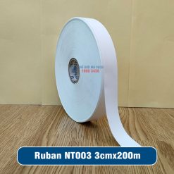 Tem nhãn vải Ruban NT003 3cm (30mm) cuộn 200m giá tốt