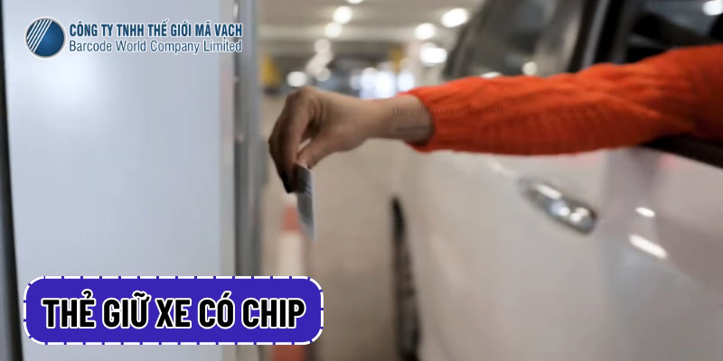 Thẻ giữ xe có chip