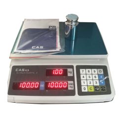 Cân điện tử tính tiền CAS PR Thế Giới Mã Vạch 3