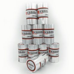 Giấy in bill nhiệt Khami K80 phi 45mm màu xanh (3)