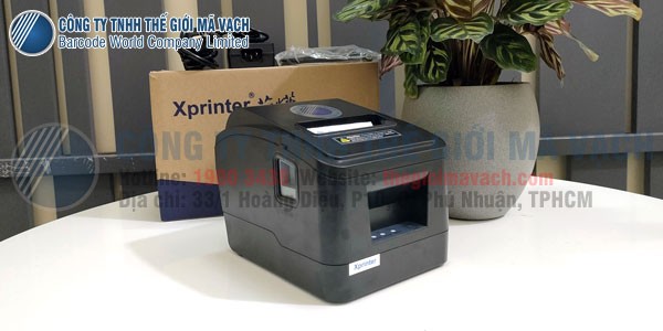 Máy in bill nhiệt Xprinter XP-V320N thuộc dòng máy in hóa đơn K80, sử dụng giấy 80mm phi 45