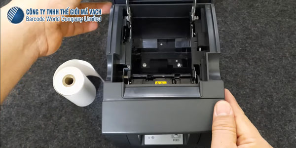 Máy in hóa đơn Epson TM T81 với hộc đựng giấy rộng