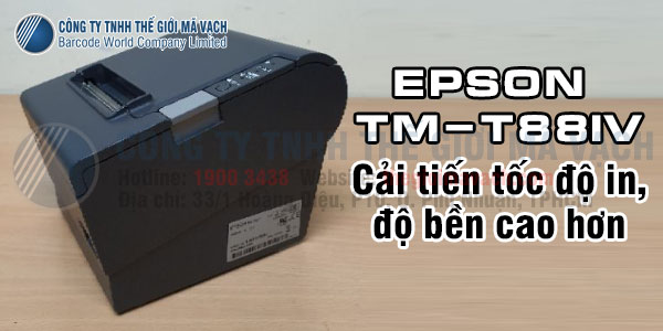 Máy in hóa đơn Epson TM T88IV ứng dụng dễ dàng