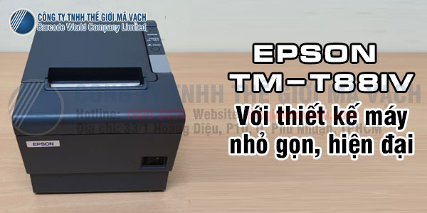Máy in hóa đơn Epson TM T88IV hiện đại, chuyên nghiệp