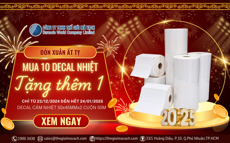 Mua 10 tặng 1: Decal nhiệt 50x45mm loại 2 tem (Pop up)