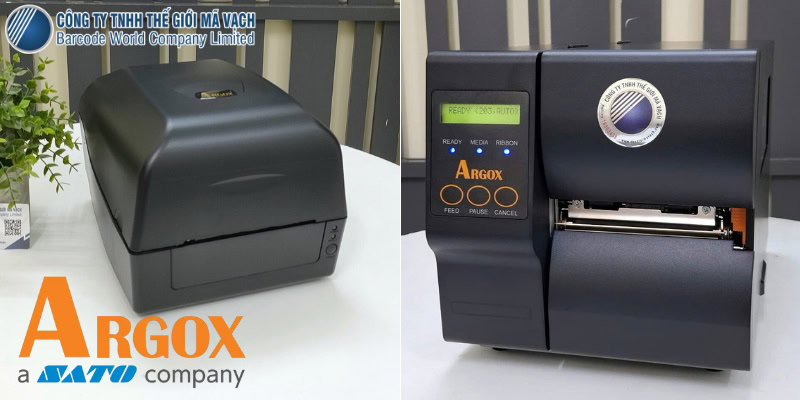 Model máy in mã vạch Argox tiêu biểu