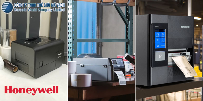 Model máy in mã vạch Honeywell tiêu biểu