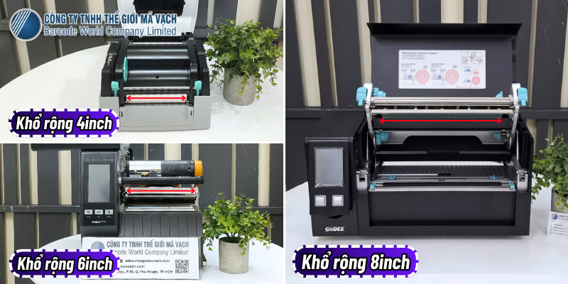 Xác định kích thước tem nhãn khi mua máy in mã vạch