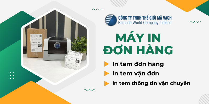 Máy in đơn hàng dùng in tem đơn hàng TMĐT, tem vận đơn, vận chuyển