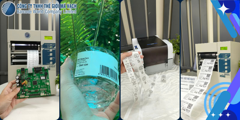 Máy in mã vạch tạo tem nhãn chất lượng cao cho các điều kiện khác nhau