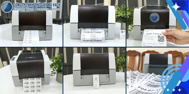 Sử dụng máy in mã vạch chủ động tạo tem nhãn theo nhu cầu