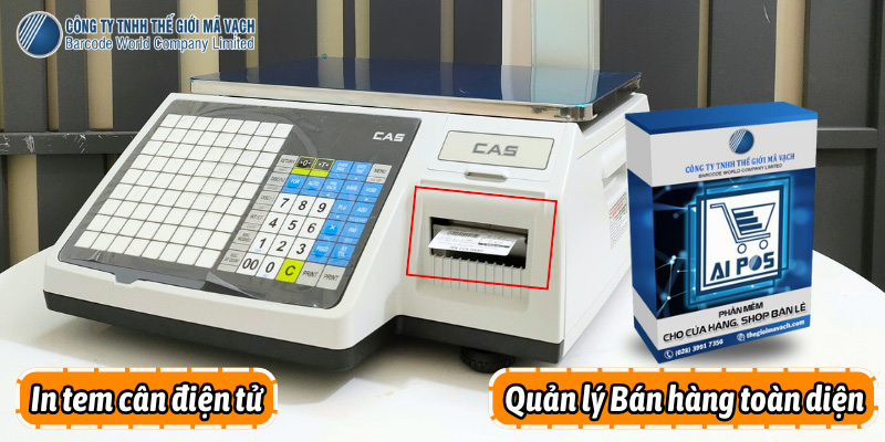 Giải pháp mở rộng in tem cân điện tử và Quản lý Bán hàng toàn diện cho siêu thị mini Giải pháp mở rộng in tem cân điện tử và Quản lý Bán hàng toàn diện cho siêu thị mini