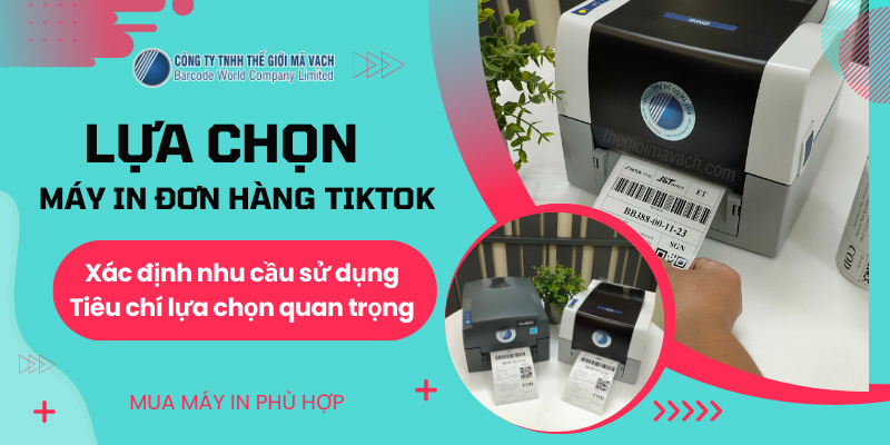 Lựa chọn máy in đơn hàng Tiktok Shop phù hợp với nhu cầu