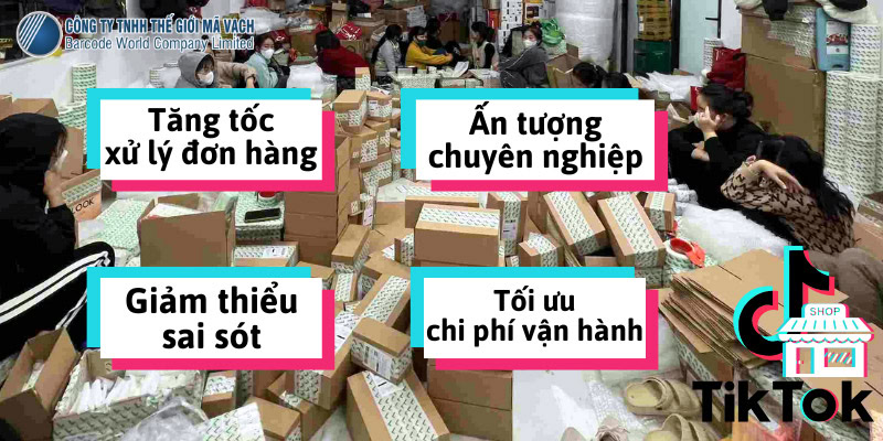 Bán hàng trên TikTok Shop cần một máy in chuyên dụng