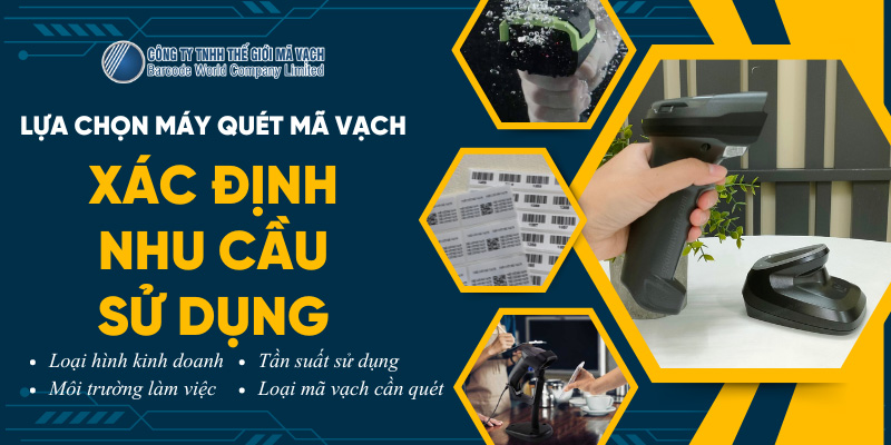 Bước 1: Xác định nhu cầu sử dụng