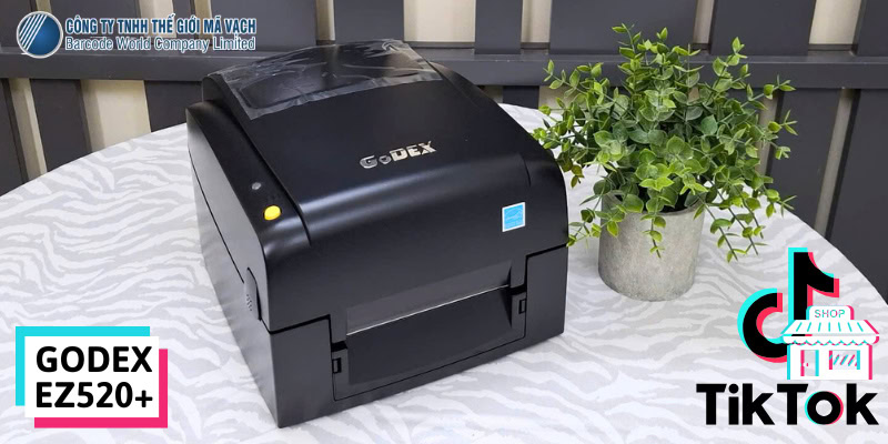 Máy in tem đơn Tiktok Shop GoDEX EZ520+ (203dpi, 152mm/s)