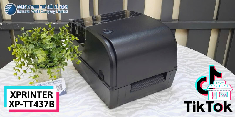 Máy in đơn hàng TikTok Xprinter XP-TT437B (USB, Wifi)