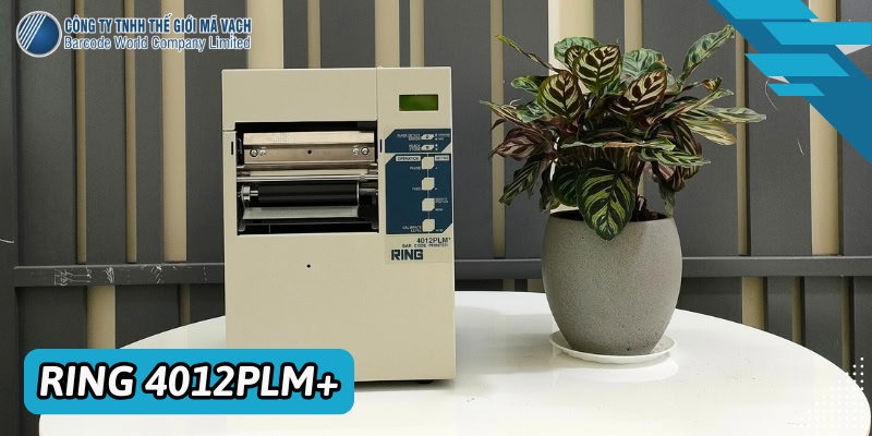 Máy in tem mắt kính RING 4012PLM+ (300dpi)