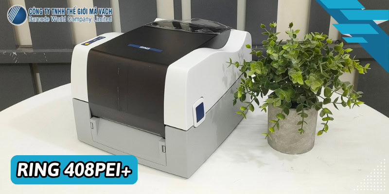 Máy in tem mắt kính RING 408PEI+ (203dpi)