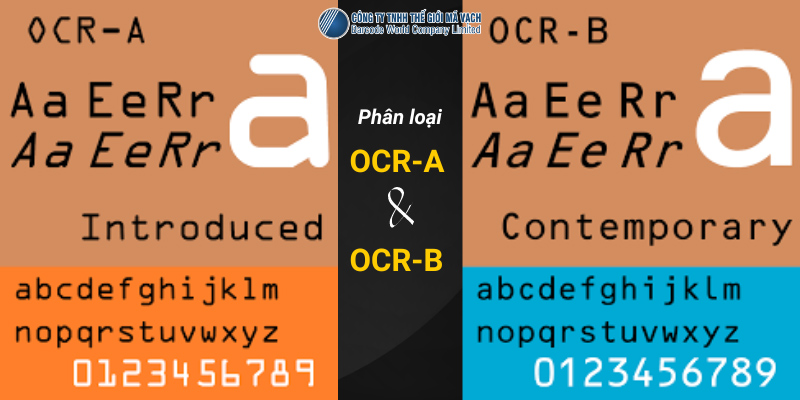OCR-A và OCR-B