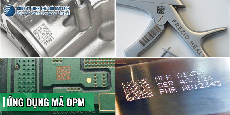 Ứng dụng DPM code trong các ngành công nghiệp