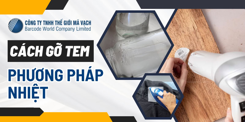 Sử dụng phương pháp nhiệt để gỡ tem