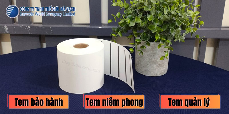 Ứng dụng giấy in tem vỡ mang lại nhiều tiện ích