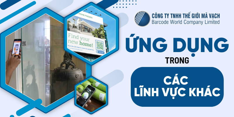 Ứng dụng của mã QR Code trong các lĩnh vực khác