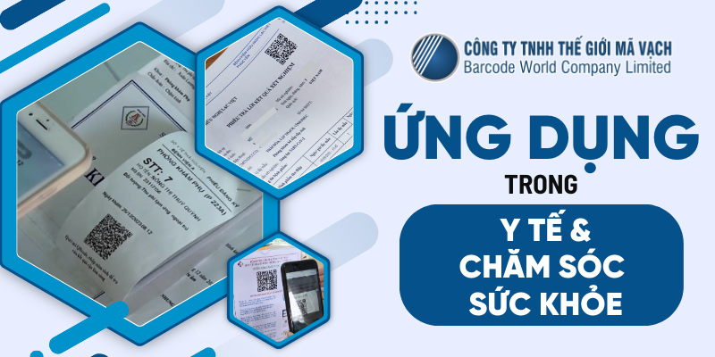 Ứng dụng của mã QR Code trong y tế và chăm sóc sức khỏe