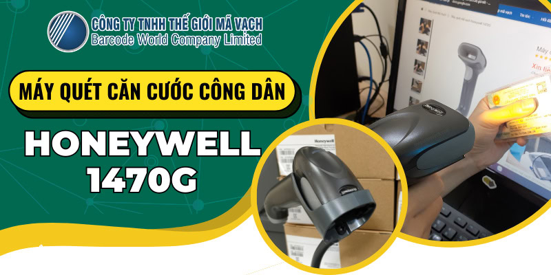 Máy quét căn cước công dân Honeywell 1470G