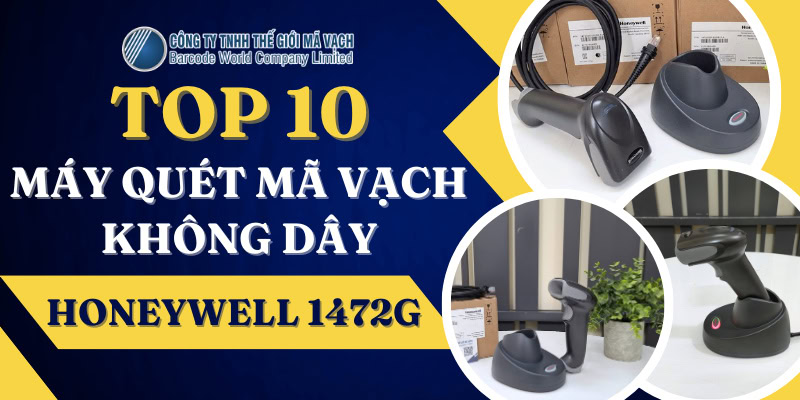 Máy quét mã vạch không dây Honeywell 1472G Máy quét mã vạch không dây Honeywell 1472G