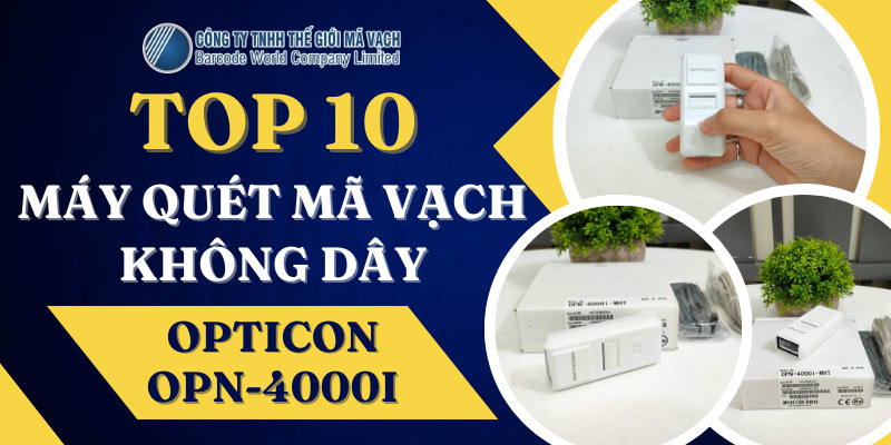 Máy quét mã vạch không dây Opticon OPN-4000i Máy quét mã vạch không dây Opticon OPN-4000i