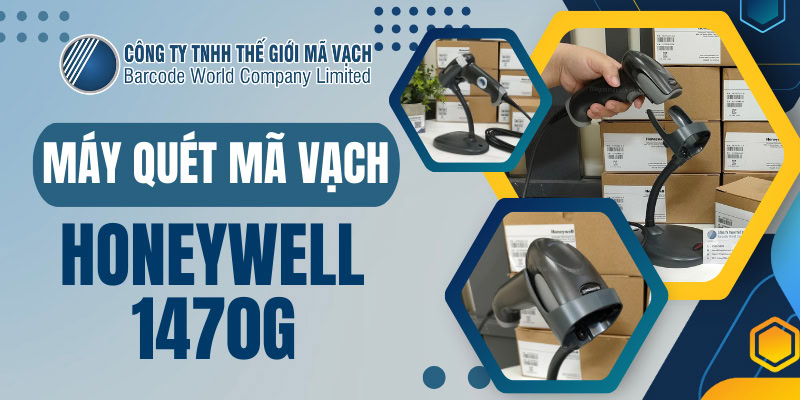 Máy quét mã vạch vé xem phim Honeywell 1470G