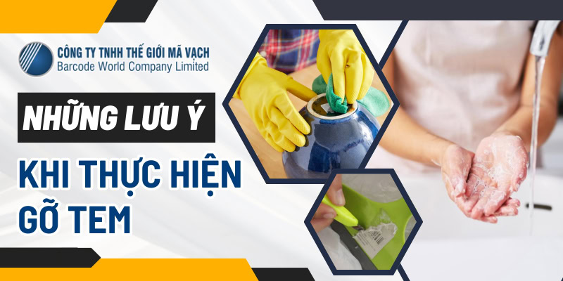 Những lưu ý khi thực hiện gỡ tem