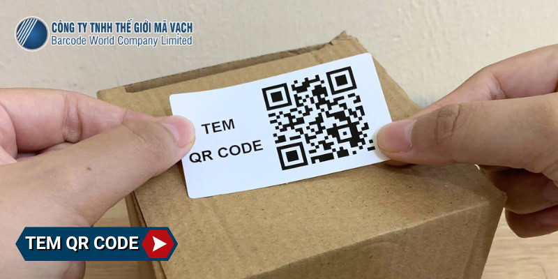 Tem QR code là một dạng mã vạch hai chiều được in trên bề mặt decal tem dán