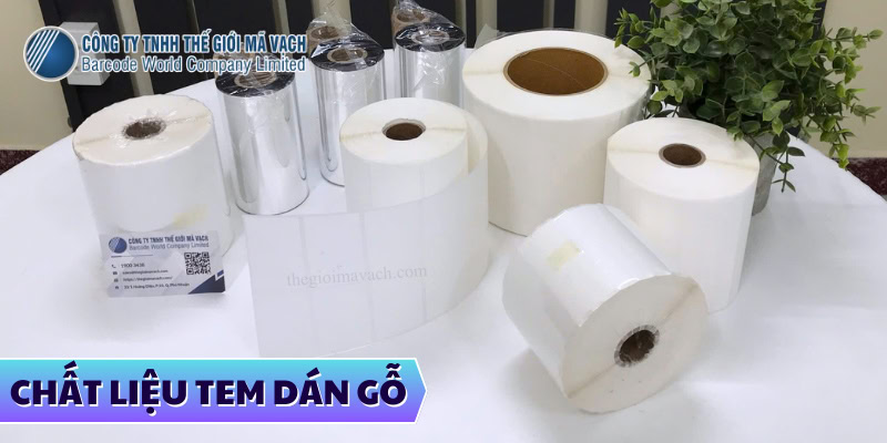 Tem dán gỗ công nghiệp CNC có 3 loại chất liệu phổ biến