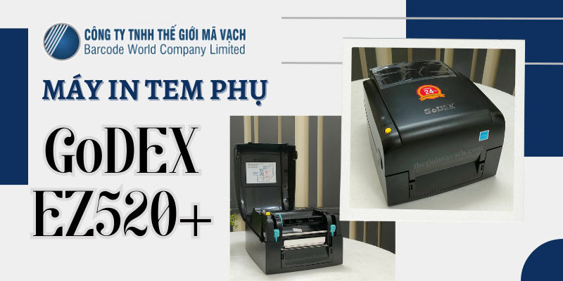 Máy in tem phụ GoDEX EZ520+