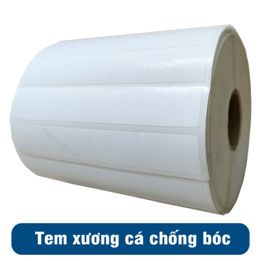 Tem chống bóc từ tem xương cá (tem rãnh chữ V)