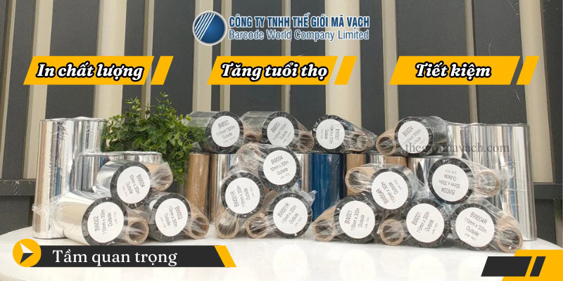 Bảo quản mực in mã vạch đúng cách giúp đảm bảo chất lượng in, kéo dài tuổi thọ ribbon và tiết kiệm chi phí