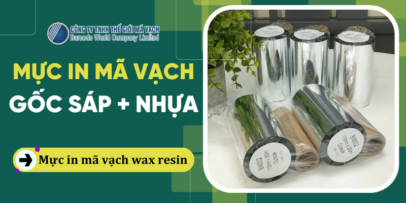 Mực in mã vạch gốc sáp kết hợp nhựa (wax resin) theo tỷ lệ nhất định