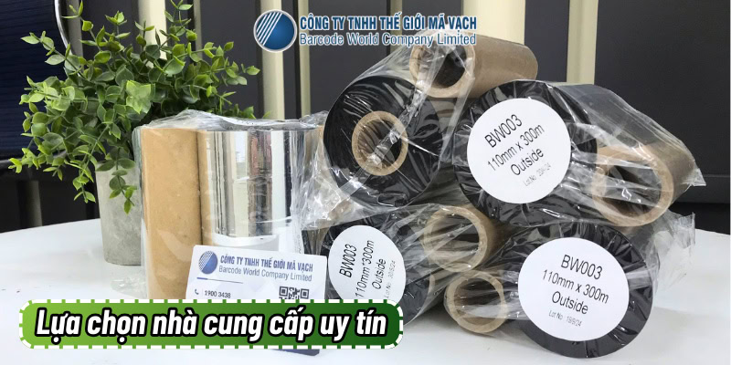 Lựa chọn nhà cung cấp mực in mã vạch uy tín