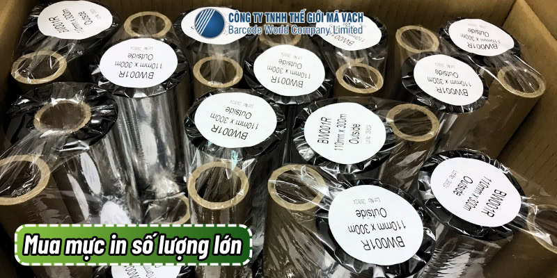 Mua mực in mã vạch số lượng lớn để được giá tốt