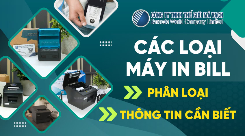 Các loại máy in bill: Phân loại, thông tin cần biết