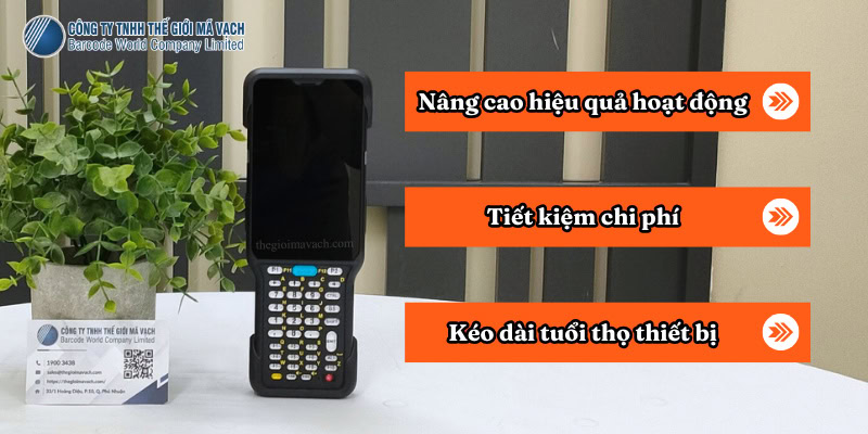 Lựa chọn máy kiểm kho phù hợp mang lại nhiều lợi ích cho doanh nghiệp