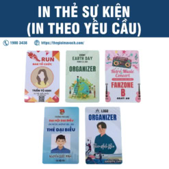 In thẻ đeo sự kiện theo yêu cầu, giá tốt